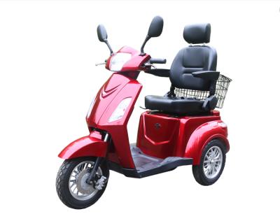 China Bestselling 48V 500W Brushless Gearless Motor 3 Wheel Electric Scooter With Seat Electric Mobility Scooters 3 Wheel for sale