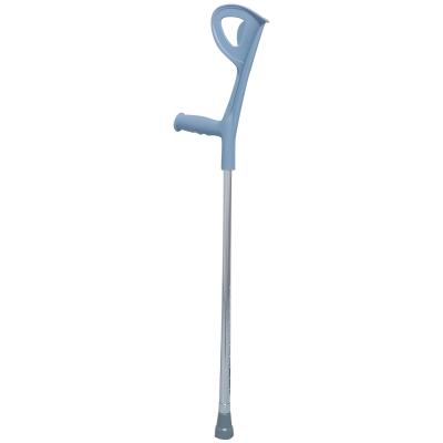 China Luminous thickness of multi-functional aluminum alloy elbow can adjust the length of portable non-slip crutches for sale