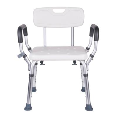 China Aluminum alloy relate armrest aluminum alloy bath elderly bath pregnant women bath chair for sale