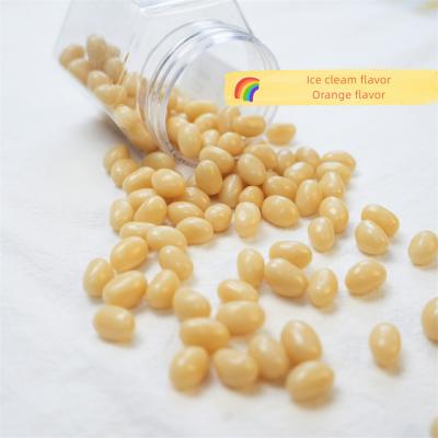 China Wholesale normal fruit jelly beans sweet candy made of China falvor orange candy crispy soft candies newly launched jelly beans for sale