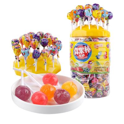 China Normal Wholesale Candy Added Sweet Lollipop From Porcelain for sale