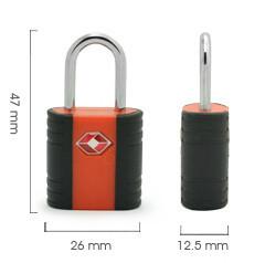 China TSA travel bag lock with keys for sale