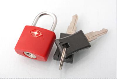 China ABS TSA travel accessories lock with keys for sale