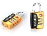 China TSA number padlock cable rope with 3 digit for sale