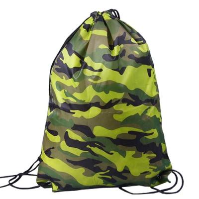 Chine Petits sacs de cordon en nylon du polyester 210D 0.4cm CMYK à vendre