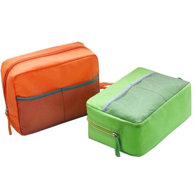 China Polyester 25x12x18cm Soem nicht gesponnenes 210D Mesh Hamper Bag zu verkaufen