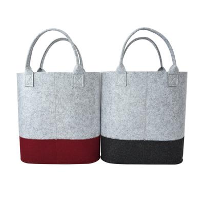 China Polyester Fibre Collapsible MQR501 Felt Tote Bag for sale