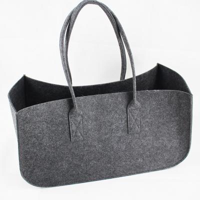 China Lady Shopping 40cmx28cmx23cm 5mm Thickness Felt Tote Bag for sale