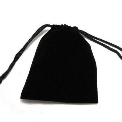 China Black Organic Rope Handle Low Moq Cotton Drawstring Bags Wedding Christmas Gift Jewelry Packaging Bags for sale