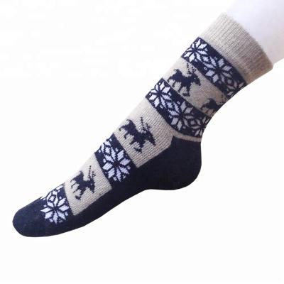 China Island Pattern Just Antibacterial Terry Socks Anklet for sale