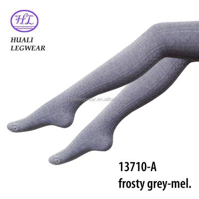 China Breathable Voluminous Soft Cable Wool Tights for sale