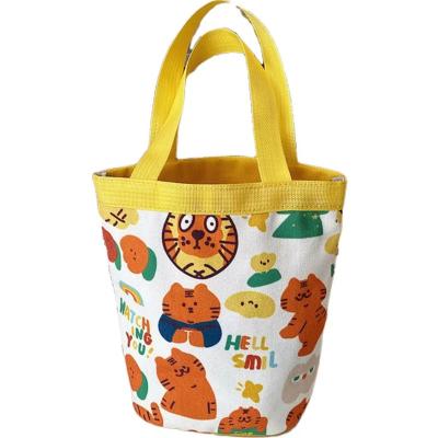 China Reusable Eco Friendly Custom Canvas Handled Tote Grocery Shopping Cotton Bag for sale