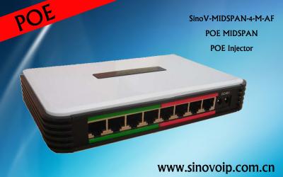 China Best switch design! 8 ports 100m powered over ethernet for sale