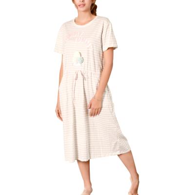 China QUICK DRY Pajamas OEM Long Robe Pijiamas For Womens Sleepwear Nightgowns Nightgowns Summer Pajamas Robe Ladies Nightgown Nightgowns Factory Factory for sale