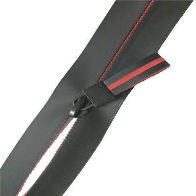 China 2021 Top Sale Invisible Waterproof Zipper Tape Long Zipper Resin Plastic Close-End for sale