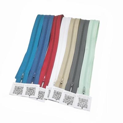 China Nylon Zippers for Clothing for Garment Accessories Custom Bag Zipper Accessories of Handbags Luggage Backpack Suitcase Clothing for sale