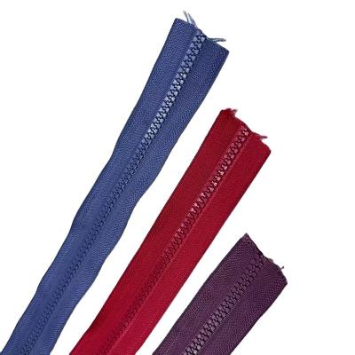 Chine wholesale custom 2022 new design China Supplier Colorful 5# Invisible quality plastic waterproof zippers for handbags à vendre