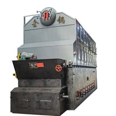 China CustomizationSZL series horizontal high-quality double-drum chain grate coal-fired boiler (biomass boiler) for sale