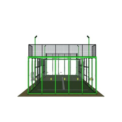 China Factory Wholesale High Quality Perfect Link Padel Tennis Court ECO Environmental Spacious TENNIS COURT FRAME for sale