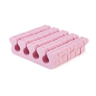 China Amazon Nail Care Soft Hot Selling Pink Multifunction Toe Nail Separators for sale