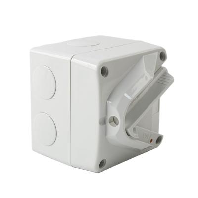 China Professional CE ukf standard plastic single phase power isolator switch for outdoor for sale