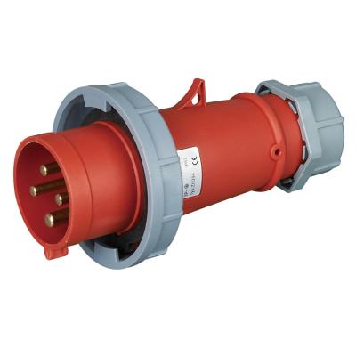 China High quality safe/waterproof/durable 32A IP44 factory grade red industrial socket for sale