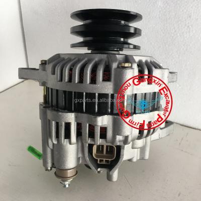 China Construction of machinery engine China supplier SH60 E307B Excavator Mitsubishi 4M40 engine alternator ME08887 A3T5399 24V 45A for excavtoer/digger for sale