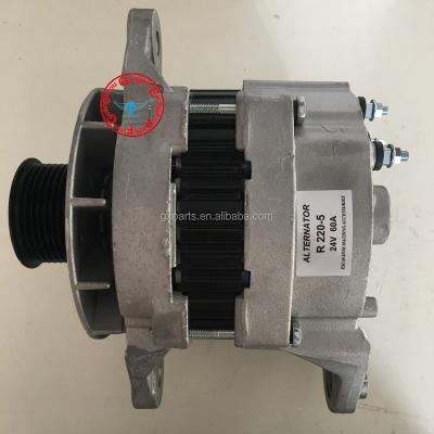 China Building Machinery Engine China Supply R220-5 6BT5.9 RH200 21EA-00040 (24V 60A) Alternator for Hyundai Excavator for sale