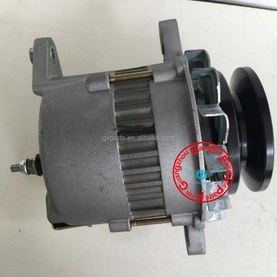 China Construction Machinery Engine China Supply PC60-5 4D95 1P94-29 600-821-3850 Alternator 0-33000-5510 (24V 20A) For Excavator / Digger for sale