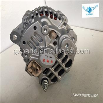 China Build Machinery Engine China Factory Supply High Quality 32A68-00302 A7T02077C S4S Diesel Alternator Directly 12V 50A For E303 Excavator Engine Parts for sale