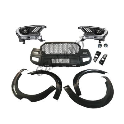 Chine Kits de remontée du visage de kits de corps de style de la garde forestière T6 T7 2015+ Raptor de Front Bumper Kits For Ford à vendre