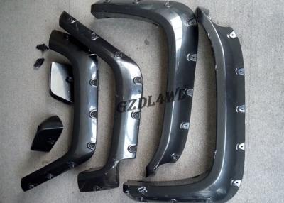 China Las llamaradas negras texturizadas del arco de la rueda 4x4, defensa del crucero de 07-15 Toyota FJ señalan por medio de luces en venta