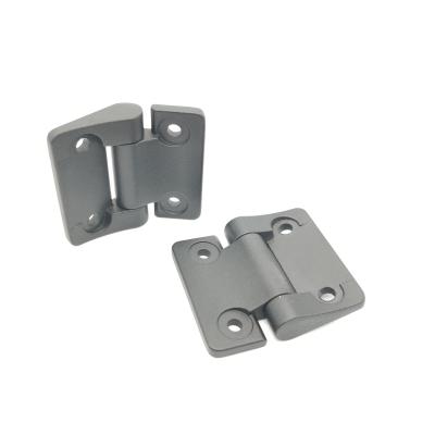 China Aluminum Wood Swing Door Cabinet Door Furniture Hardware Stainless Steel Hidden Invisible Door Hinge for sale