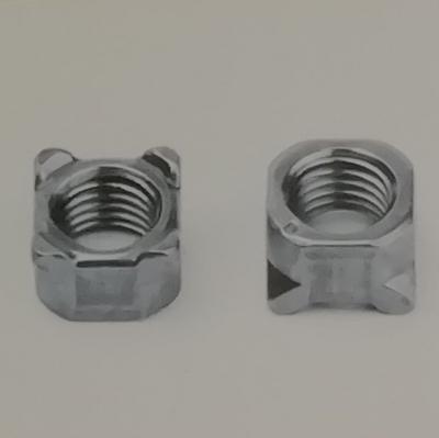 China Heavy Industry DIN928 Welded Square Nuts Plain Welded Square Nuts Adjust Welded Nuts for sale