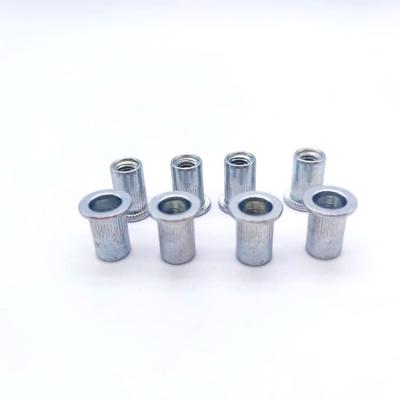 China Special heavy industry flat head Kunrled Odm rivet nuts for hardware blind rivet nut for sale