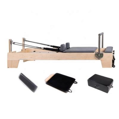 China Fitness Center straps oak home price equipment sliding bed springs wood used machine pilates reformer for sale for sale