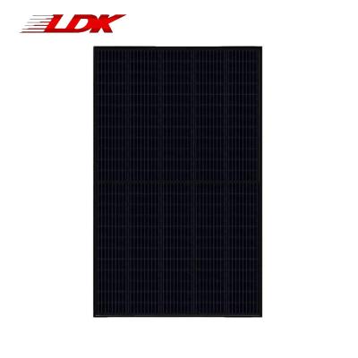 China Residence LDK Black Modules OEM Order and Custom Acceptable 550w Watts 210mm Monocrystalline Single Sided PV Solar Module for sale