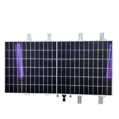 China Residence LDK 430w 435w 440w 445w 450w 166mm Monocrystalline 144 Cell Dual Glazed Mono Solar Panel Photovoltaic For Commercial Rooftop Building for sale