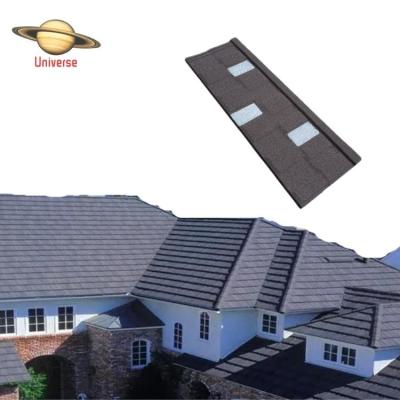 China Modern Anti-fading sound proof stone coated roof tiles mabati shingle tile china steel roofing sheet for sale