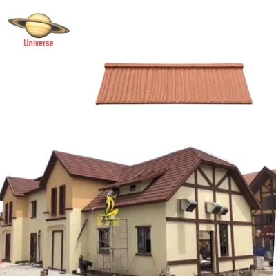 China Modern Decorative Wood Type Stone Coated Roof Tile Lightness Steel 0.3mm-0.5mm Galvanized Aluminum Sheet for sale