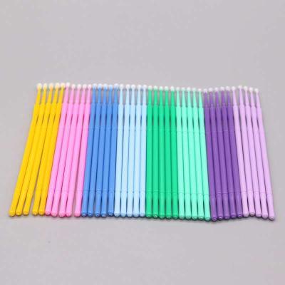 China Lashes Extensions Wholesale Disposable Eyelash Extension Tools Magic Wands Brushes Eyelash Micro Cotton Pad for sale