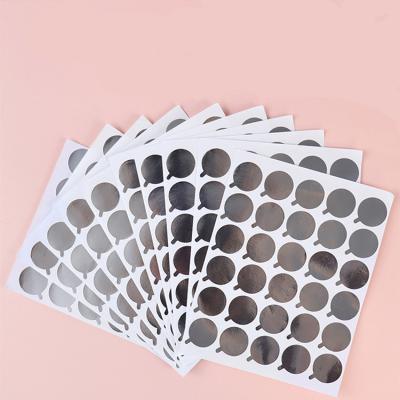 China Real Mink Fur Eyelash Extension Foil Sticker Lash Protective Adhesive Glue 100% Glue Cover Stickers for sale