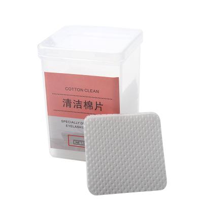 China 100% Real Mink Fur Wholesale Quality Hot Selling Eyelash Glue Adhesive Wipes Cotton Protective Beauty Salon Private Label for sale