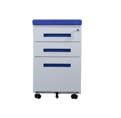 China Adjustable Mobile 3 (Height) Drawer Filing Cabinets Office Storage Cabinets for sale