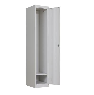 China Small Adjustable Single Door Storage School Locker Closet Cloth Cabinets (Size) for sale