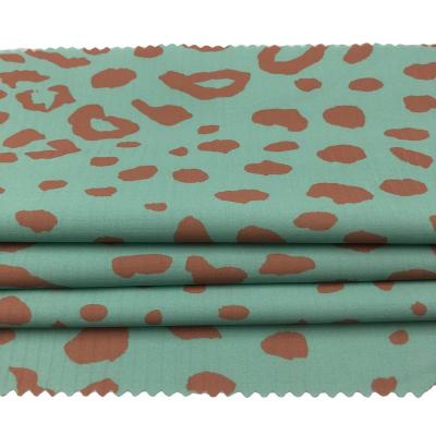 China Waterproof Polyester Stretch Check Pongee Print for sale