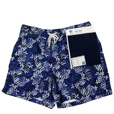 China Waterproof 100% Polyester Microfiber Printed Fabric For Beach Shorts for sale