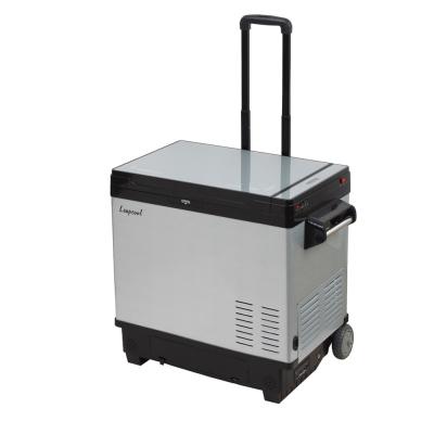 China Stay Cool on Your Outdoor Adventures with this Portable Car Fridge Freezer on Wheels for sale