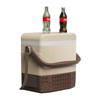 China 12V DC Camping Car Fridge with Shoulder Belt and Handle Temperature Range -20 10 C for sale