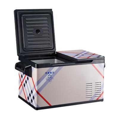 China Freezer Cooling Mode LP-35GB DC 12/24V Portable Car Fridge Refrigerator With Compressor for sale